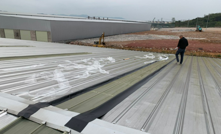 兴山厂房屋面防水维修案例